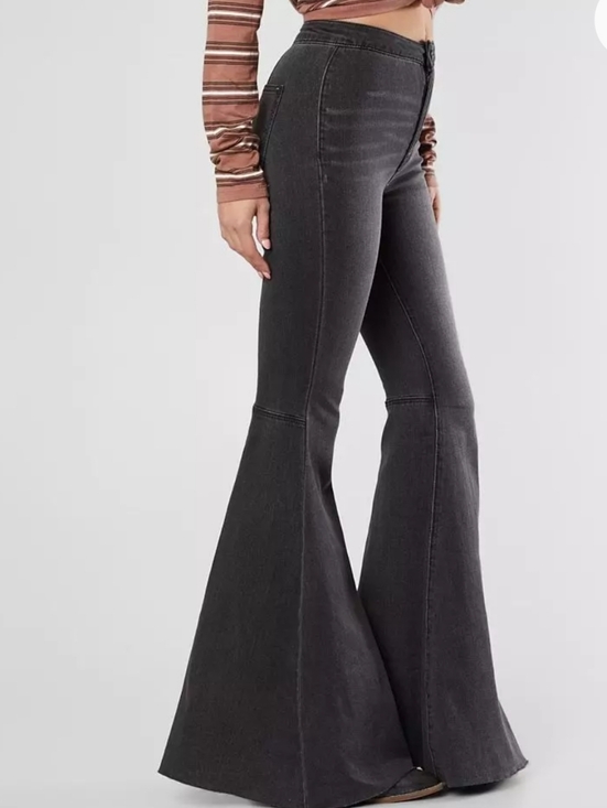Free People Denim - Free People Just Float On Flare Stretch Jean
